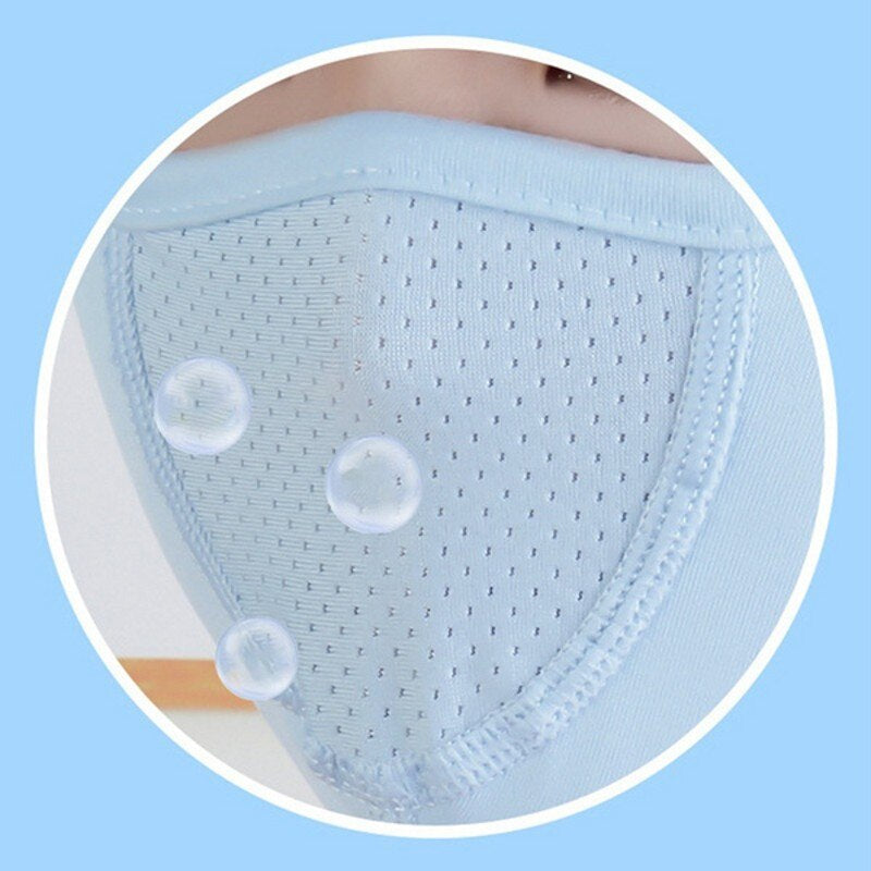 Breathable Summer Sun Hat Face Mask