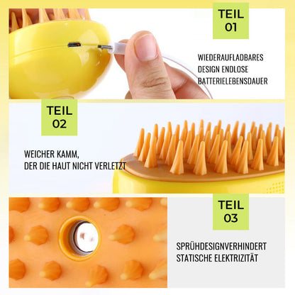 Soft Pet Detangling Spray Brush