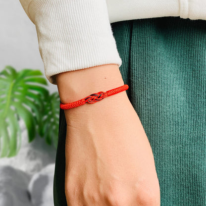 Classic Heart Link Couple Bracelet
