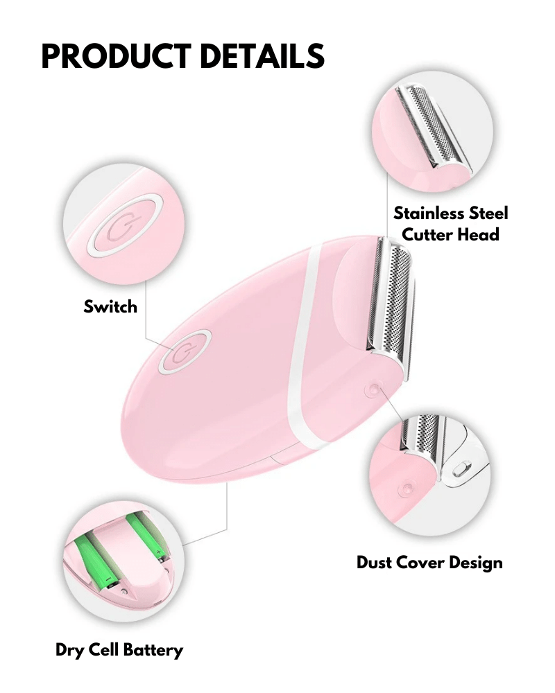 Women's Rechargeable Hair Shaver