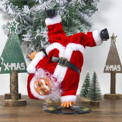 Amusing Christmas Santa Toy Figure - Luxicro