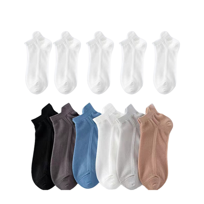Slim No-Show Grip Socks