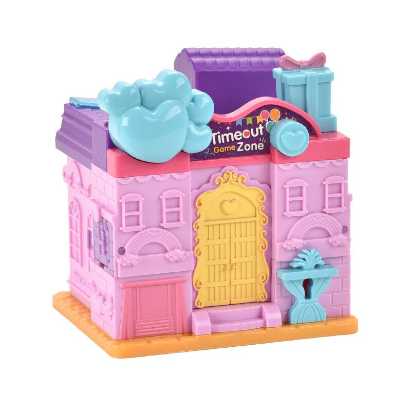 Small Adorable Doll House with Play Areas