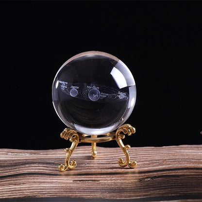 Bright Glow in the Dark Globe Lamp - Luxicro
