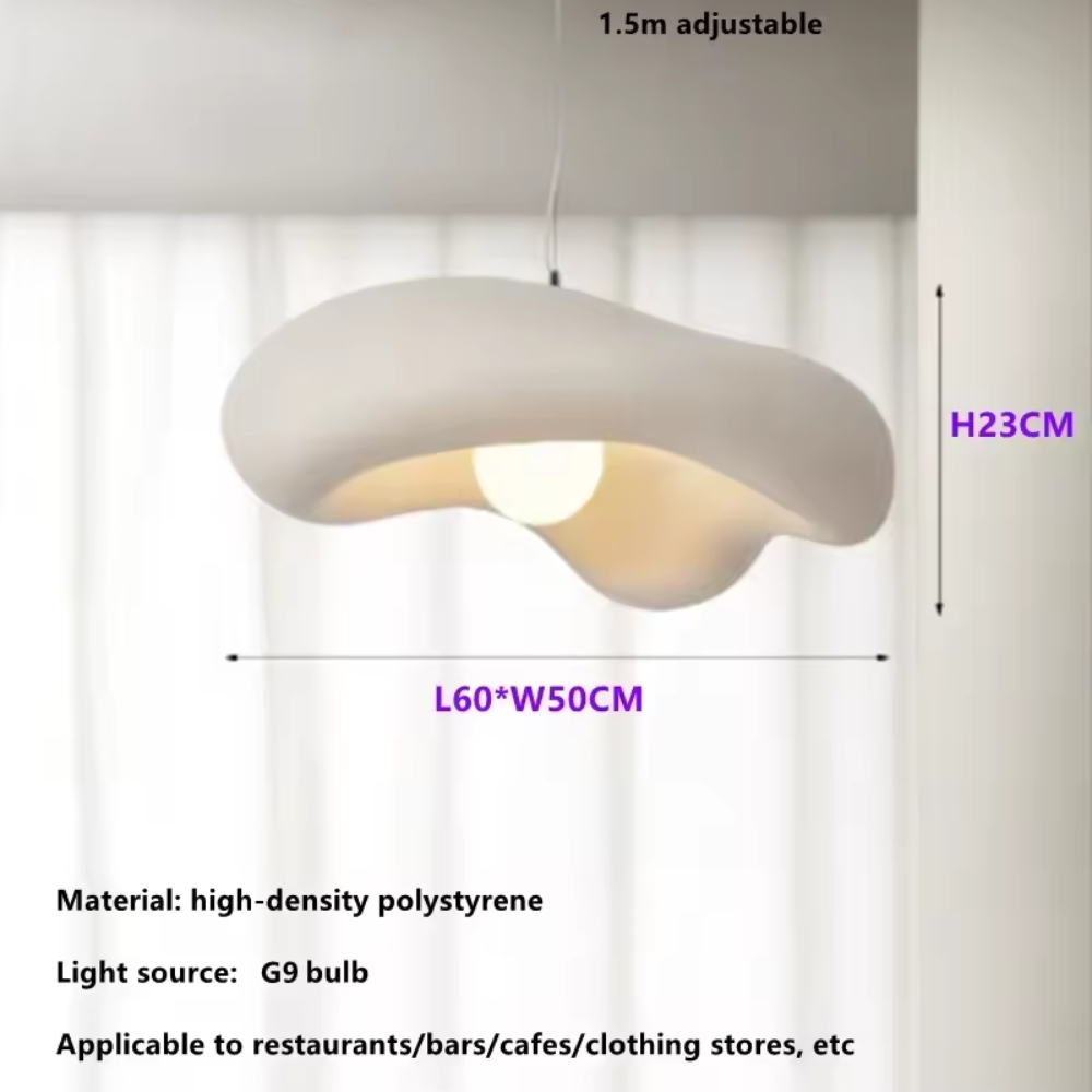Rustic Nordic Style LED Hanging Lamp
