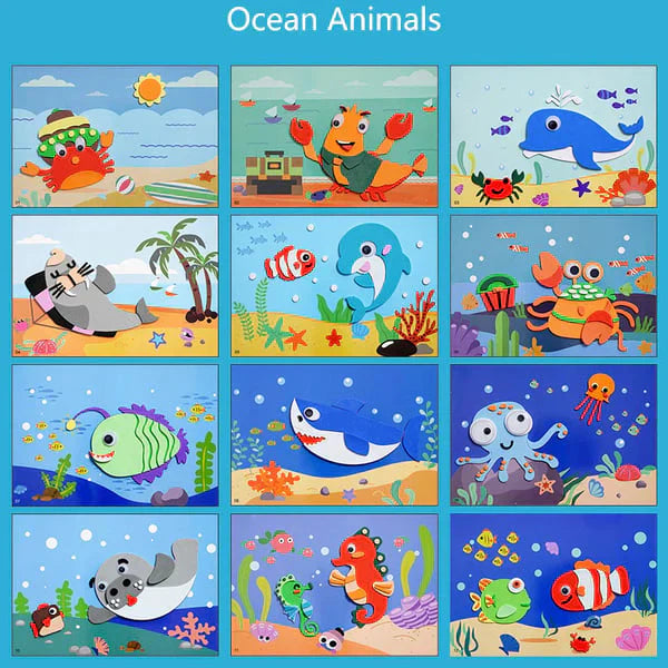 Fun Animal Sticker Play Kit
