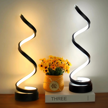 Modern Twist LED Table Lamp