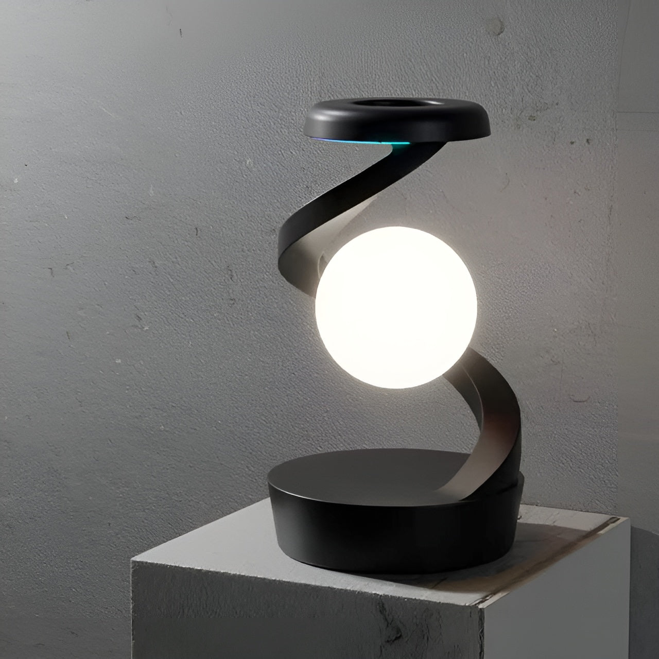 Sleek 360 Degree Floating Desk Lamp