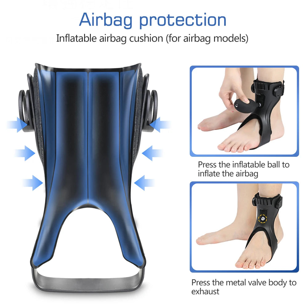 Adjustable Ankle Support Brace for Foot Stability