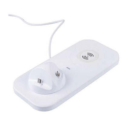 Compact Phone Holder with USB Charging Dock