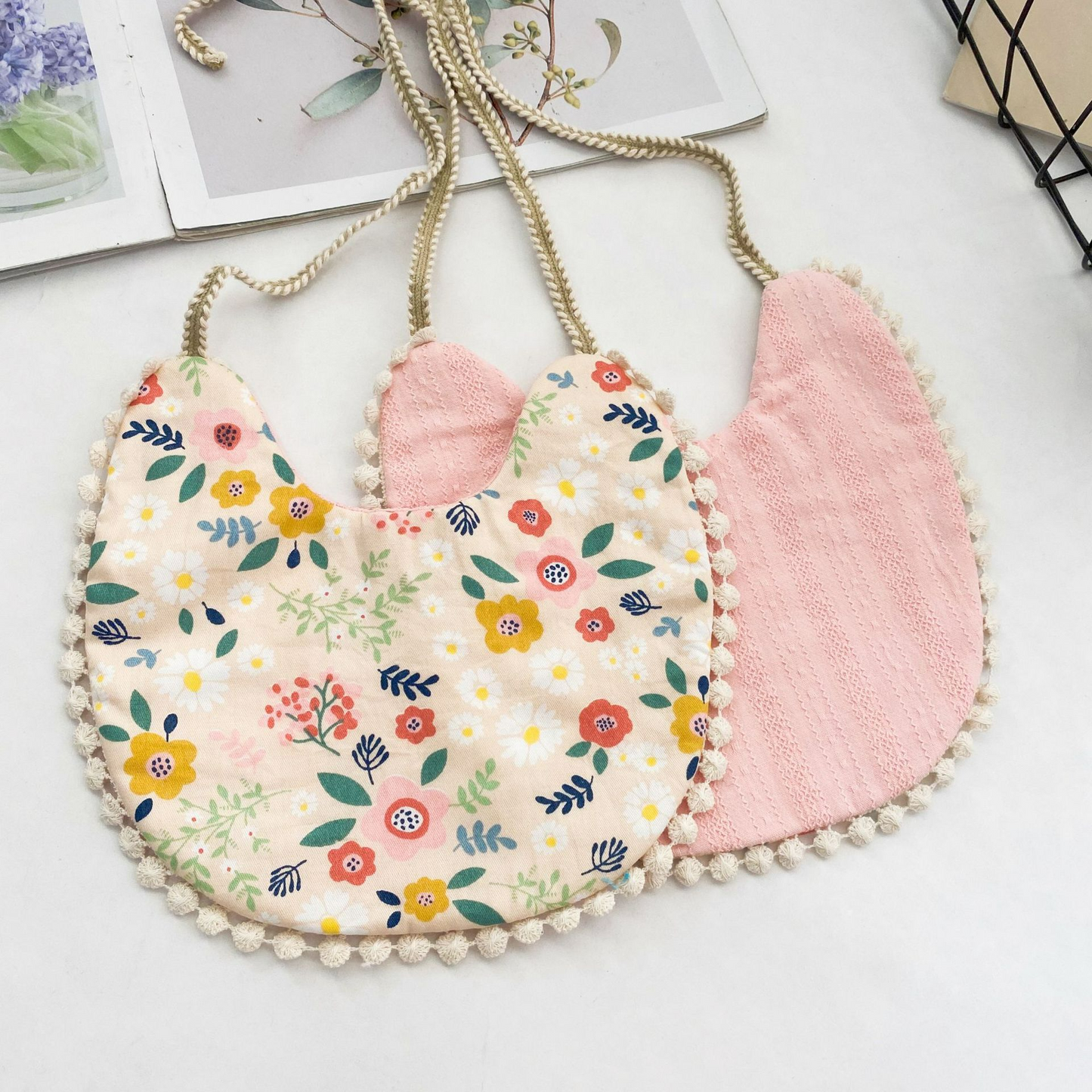 Comfortable Muslin Double Sided Baby Bib