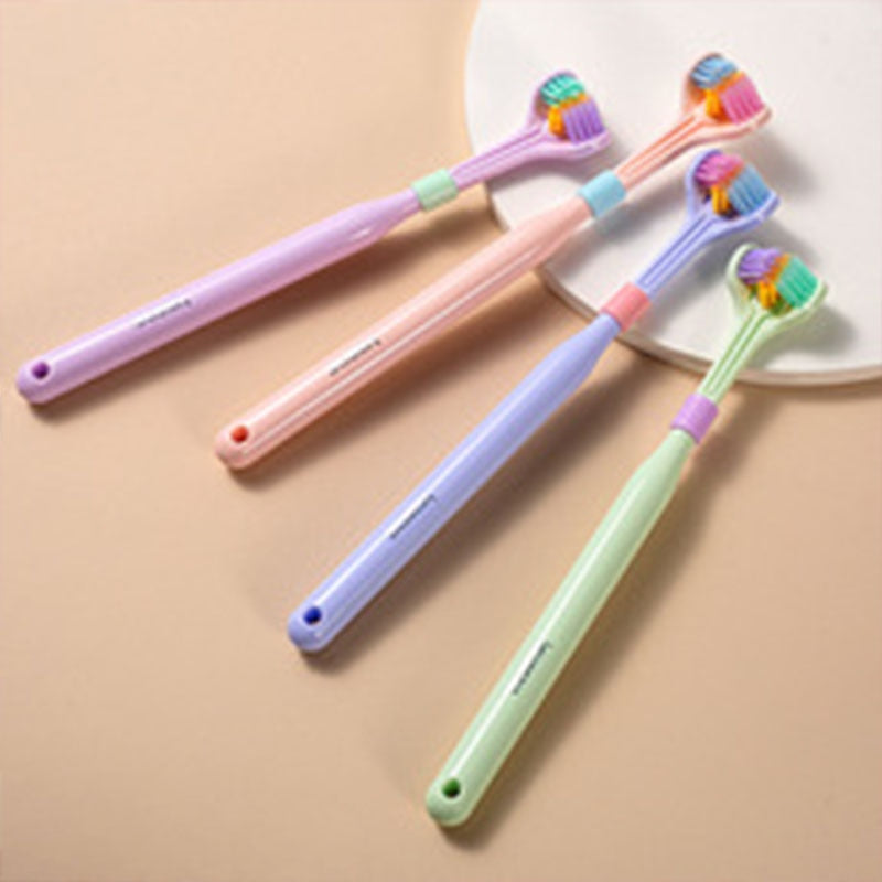 Gentle 3-Sided Soft Bristle Toothbrush