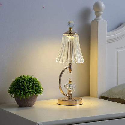 Traditional Clear Desk Lamp