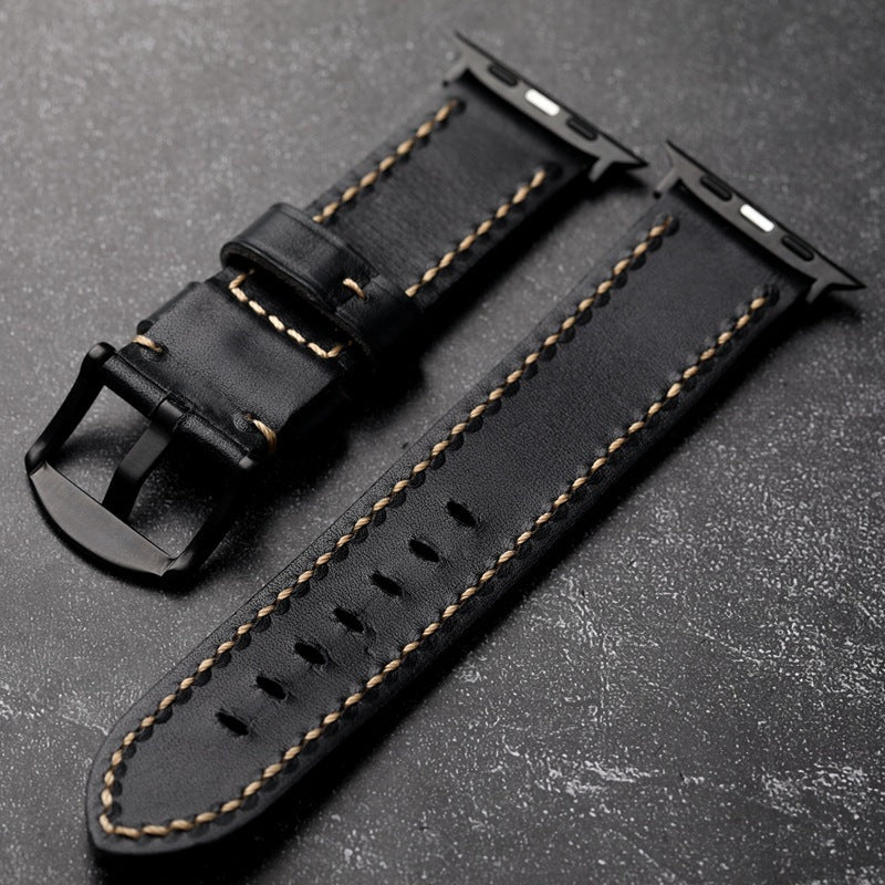 Dark Brown Genuine Leather Band
