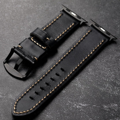 Dark Brown Genuine Leather Band