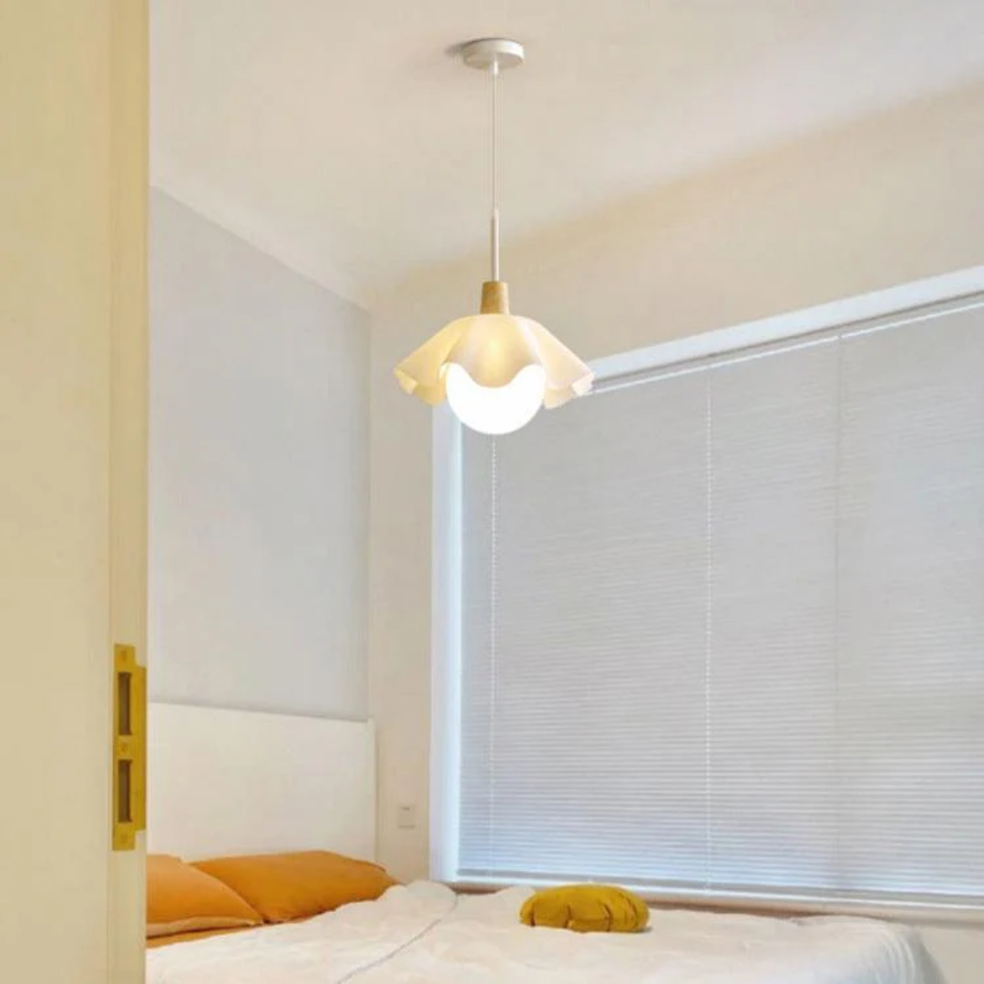 Delicate Flower Pendant Light