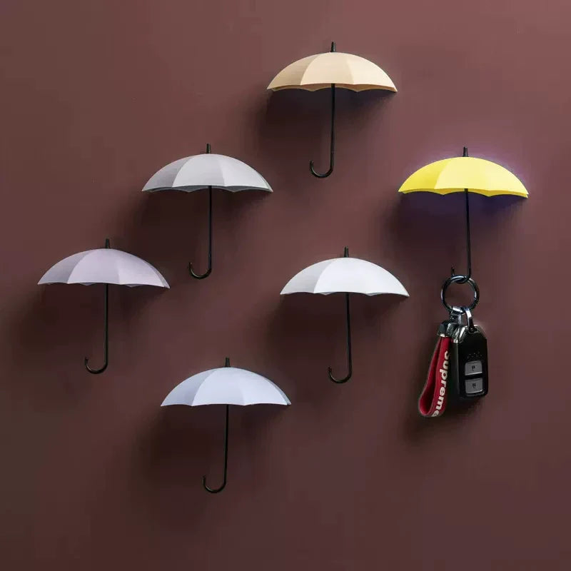 Easy Install Umbrella Hook with Key Holder