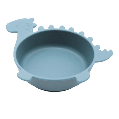 Cute Kids Dino Bowl with Grip Bottom