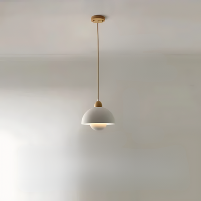 Farmhouse Wooden Pendant Light for Warm Home Decor