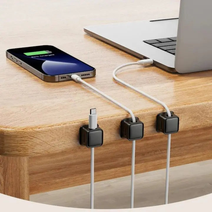 Heavy Duty 10 Pack Cable Organizer Clips - Luxicro