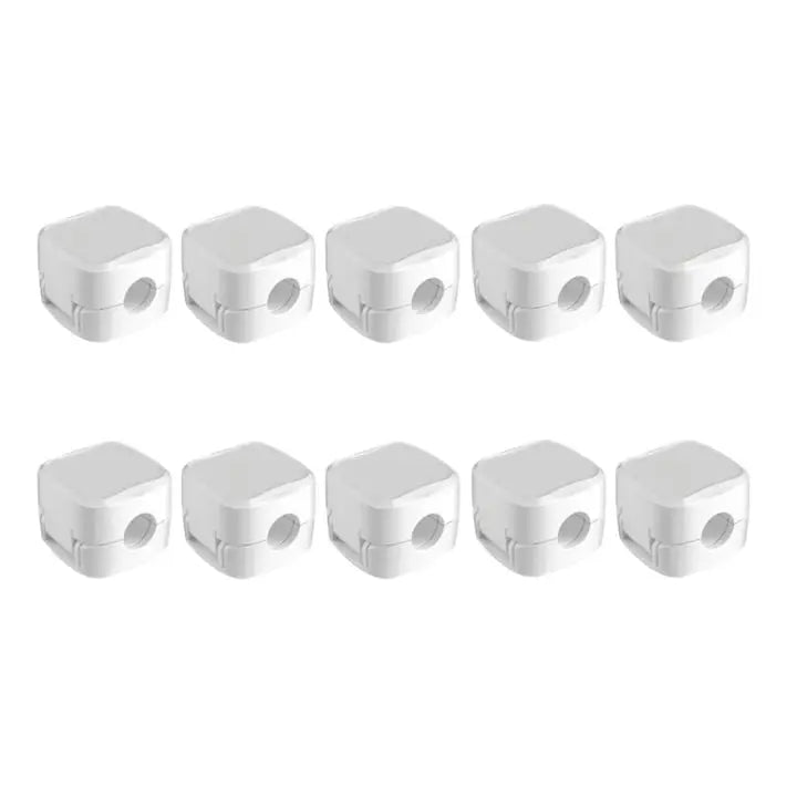 Heavy Duty 10 Pack Cable Organizer Clips