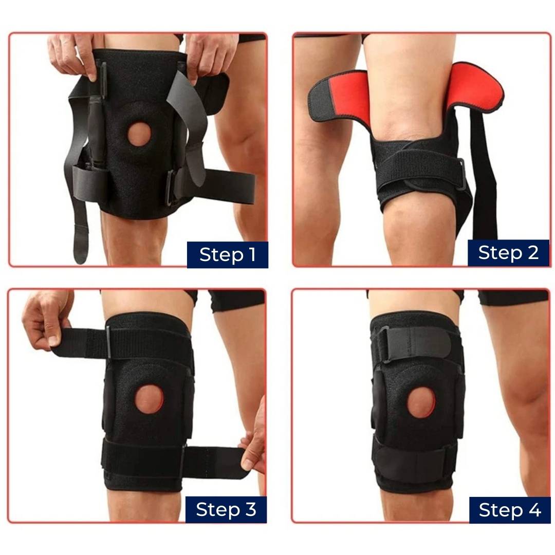Breathable Knee Stabilizer Brace for Sports Injuries