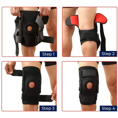 Breathable Knee Stabilizer Brace for Sports Injuries