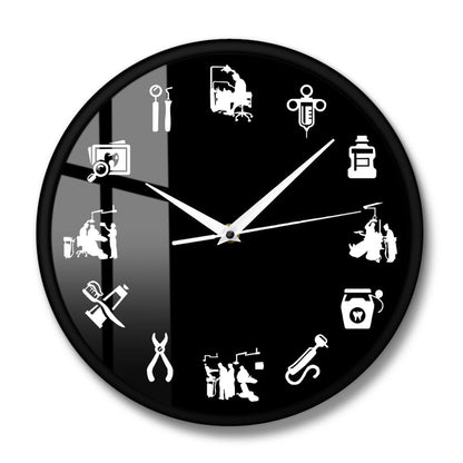 Stylish Large Round Wall Clock