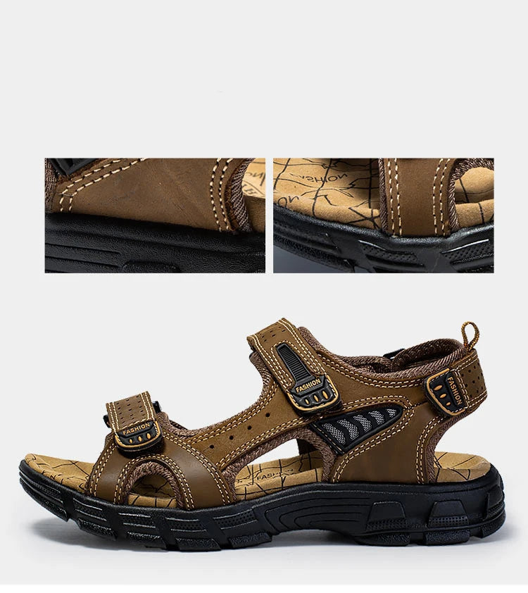 Comfortable Orthopedic Sandals with Adjustable Velcro Straps