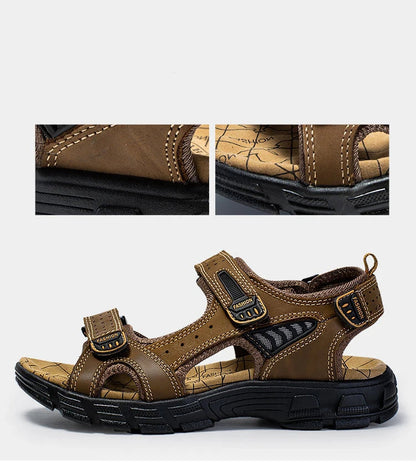 Comfortable Orthopedic Sandals with Adjustable Velcro Straps