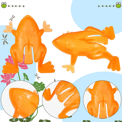 Fun Green Frog Plush Toy