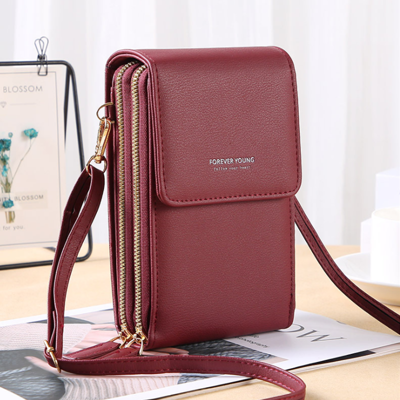 Spacious Stylish Crossbody Smartphone Pouch