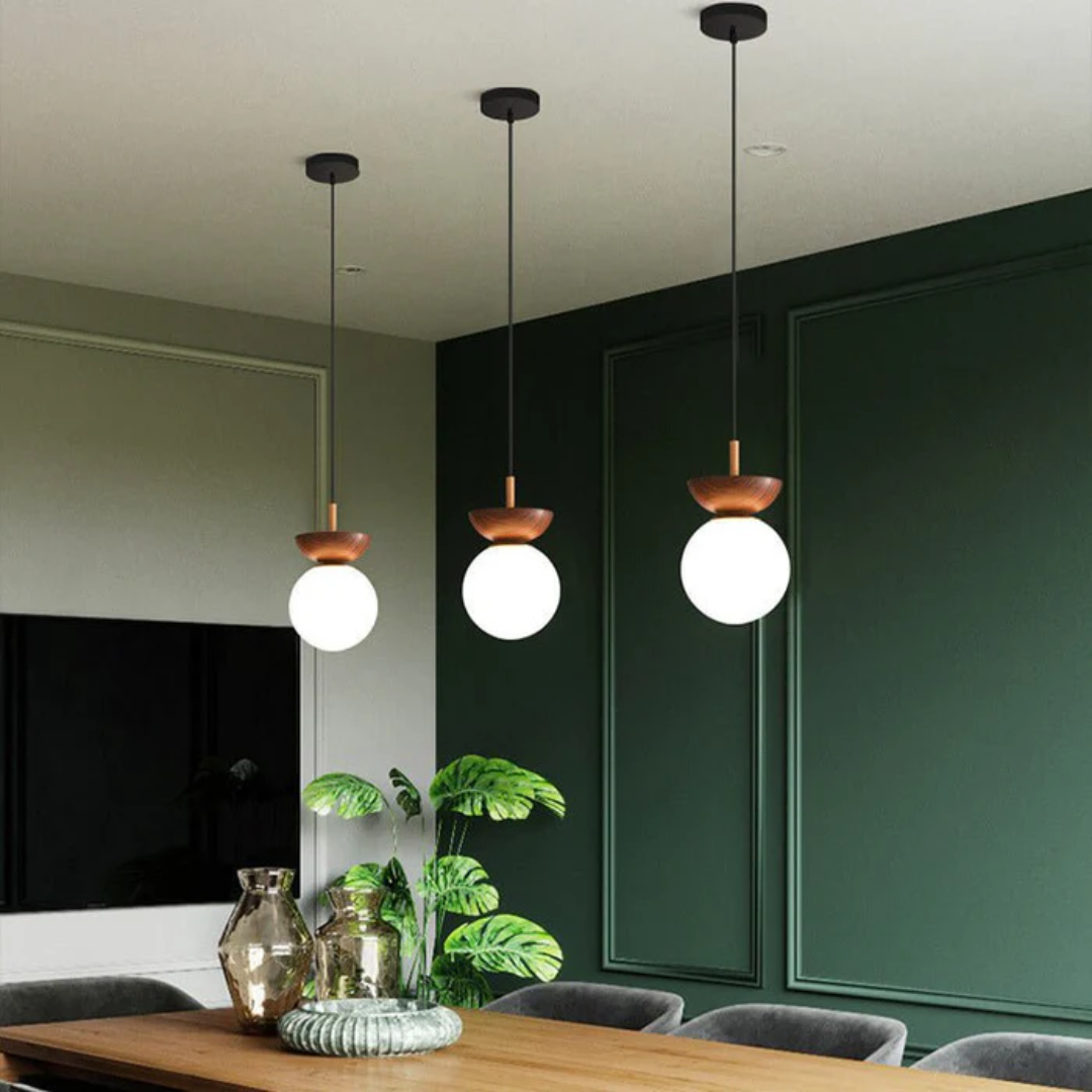 Simple Oriental Hanging Lamp