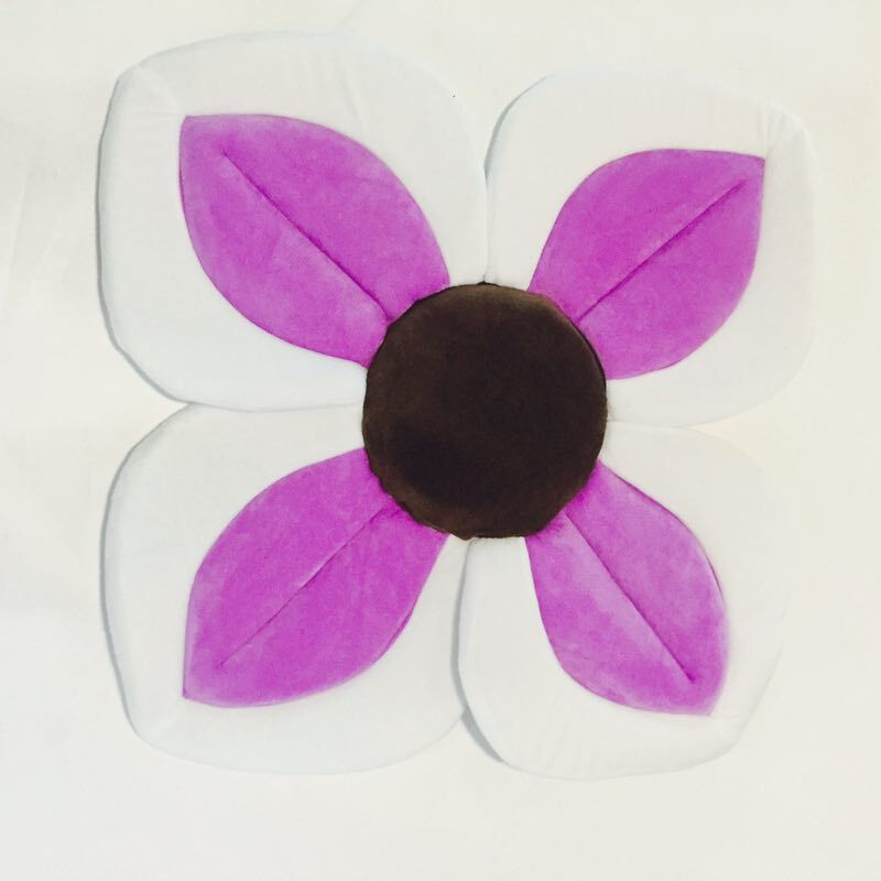 Cushy Flower Baby Bath Mat - Anti Slip Shower Pad