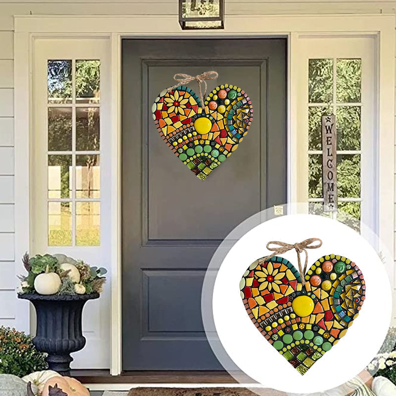 Colorful Heart Garden Decoration