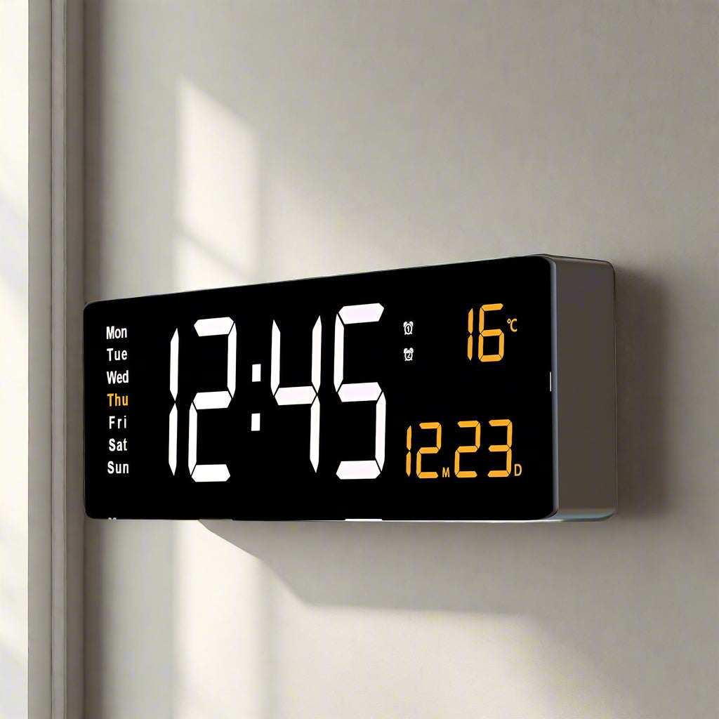 Vibrant LED Table Clock