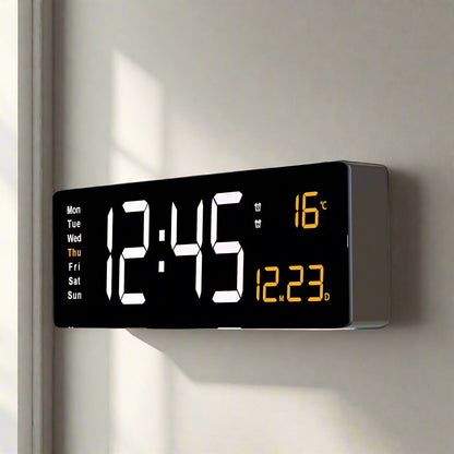 Vibrant LED Table Clock