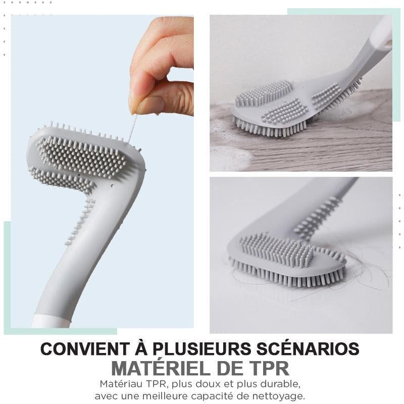 Long Handle Bathroom Toilet Cleaner Brush - Luxicro