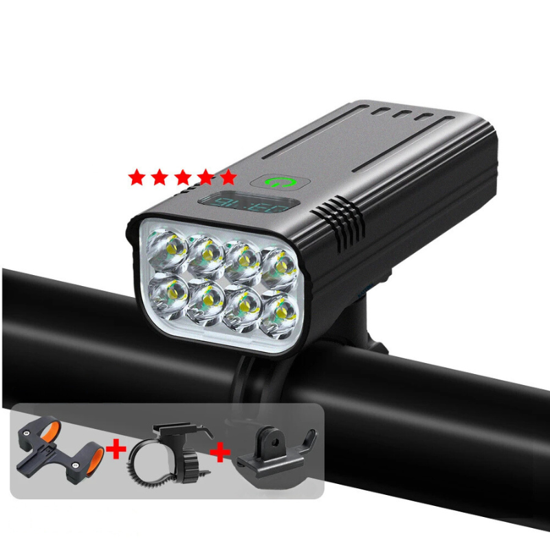Bright 5000 Lumen Rechargeable Bike Headlight