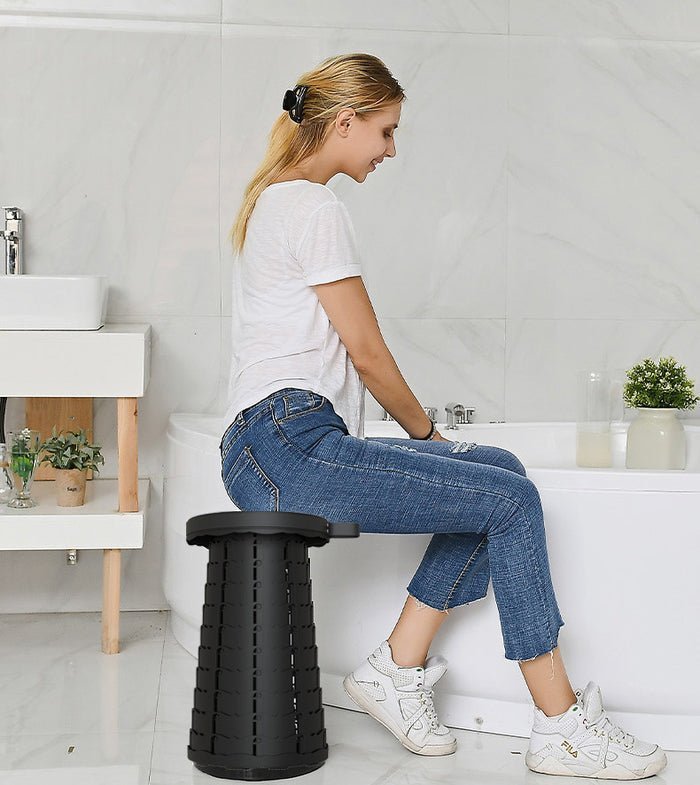 Compact Collapsible Folding Stool