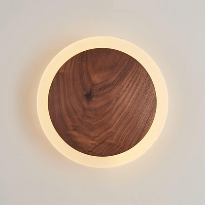 Rustic Wooden LED Ceiling Light Fixture
