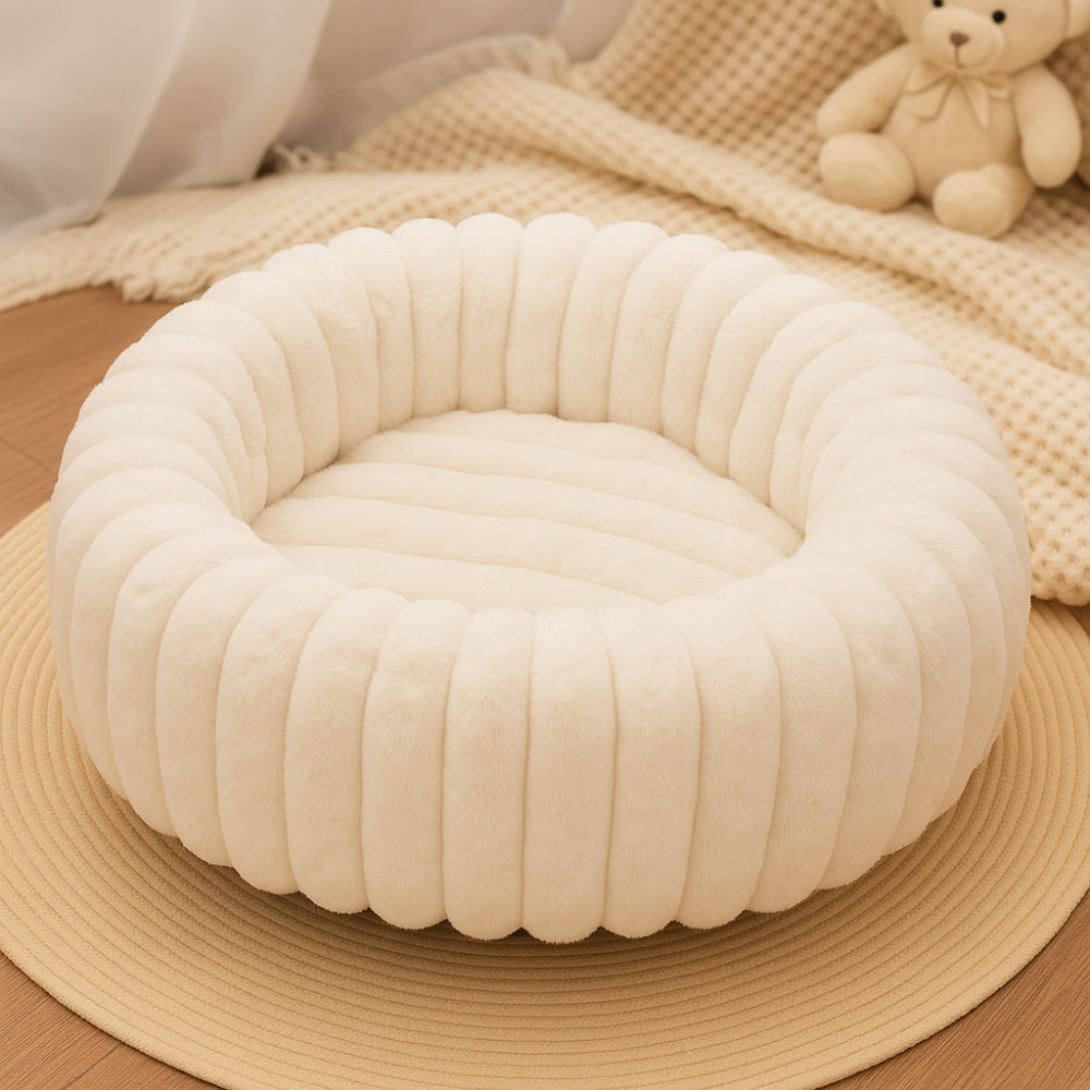 Cozy Soft Round Cat Bed