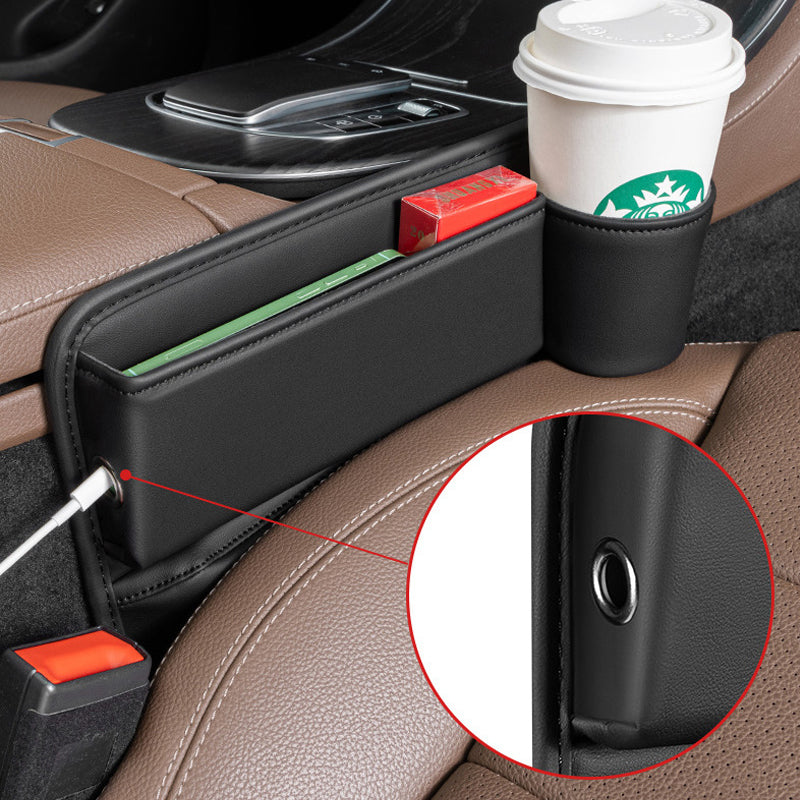 Compact Car Backseat Storage Container Box