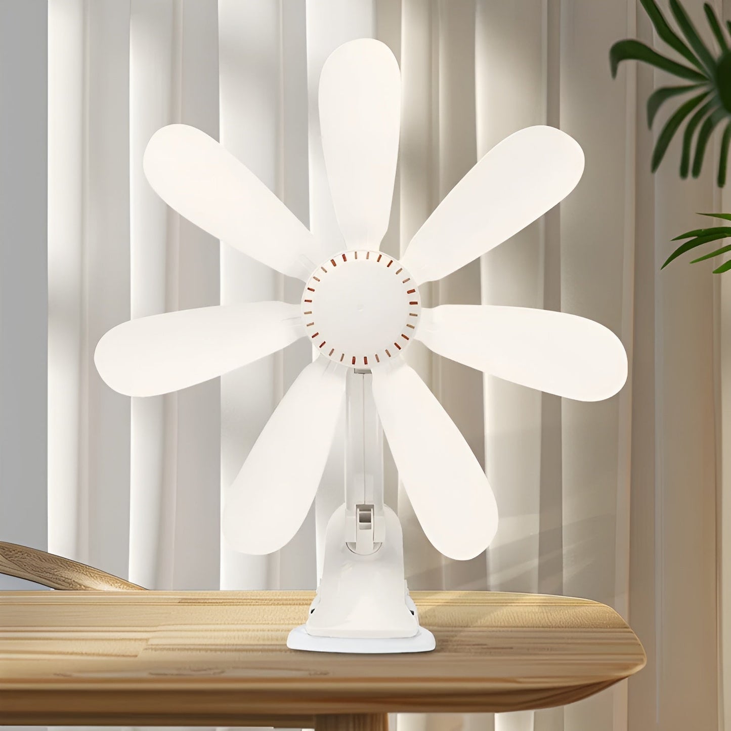 Compact Rechargeable Personal Table Fan