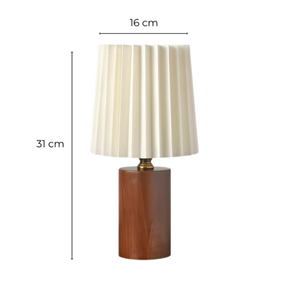 Stylish Wood Table Desk Lamp