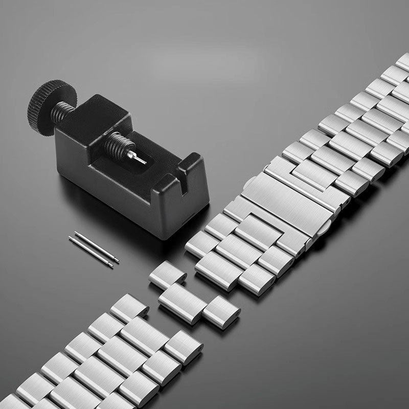 Silver Tone Durable Men's Wristband