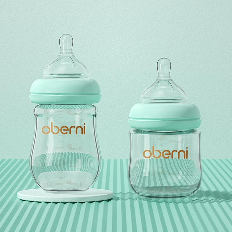 Gentle Baby Bottle with Soft Spout - BPA Free Newborn Feeder
