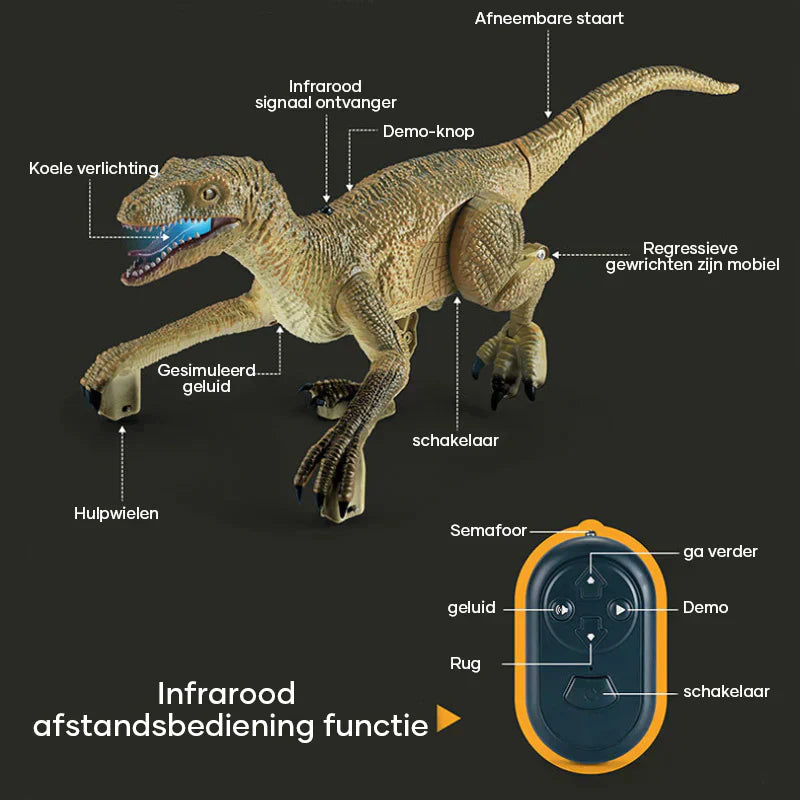 Cool Remote Control Dino Toy for Children