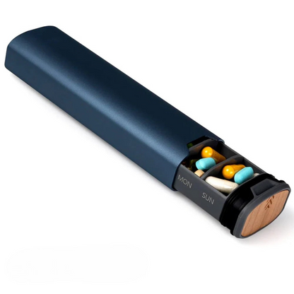 Compact Weekly Pill Organizer Box