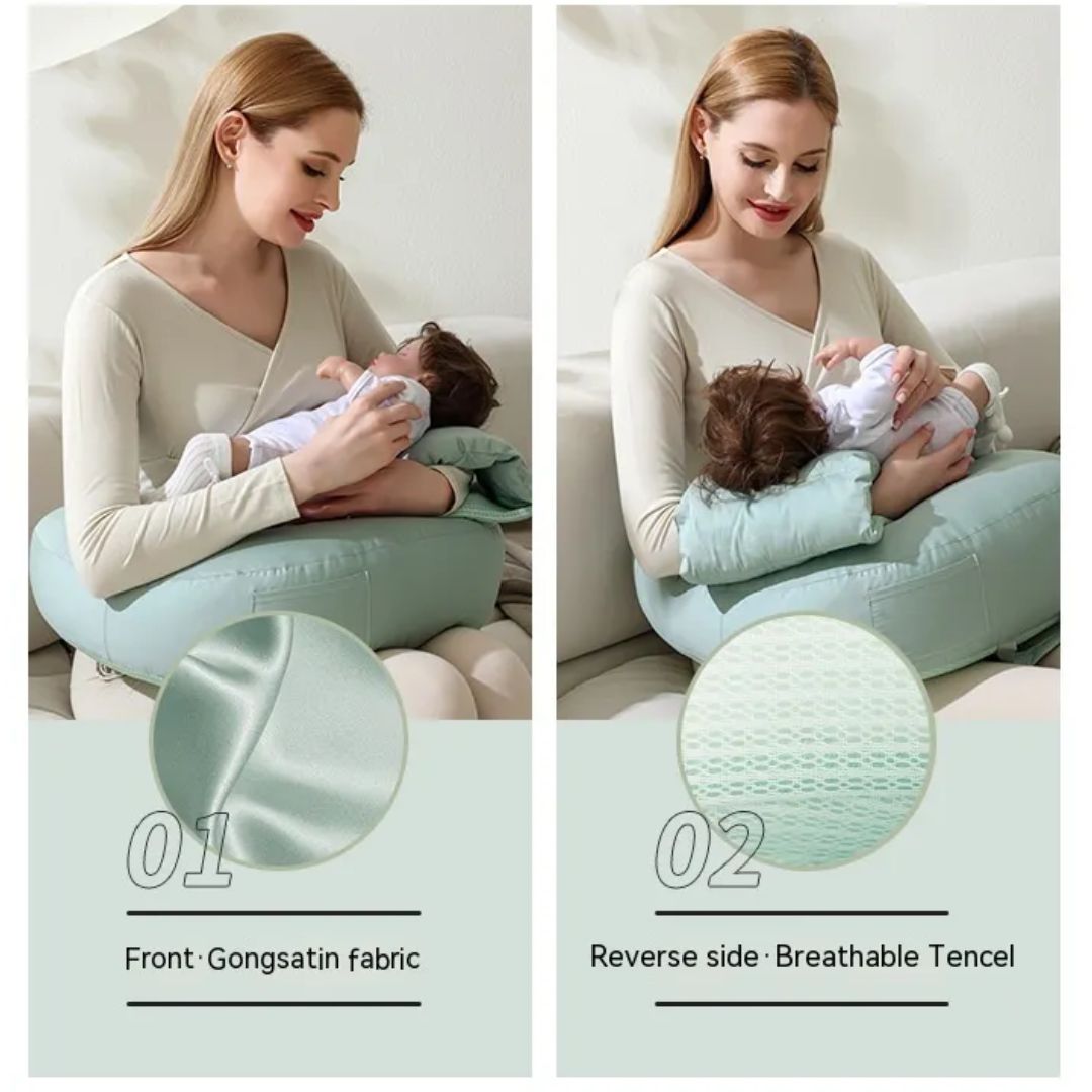 Breastfeeding Pillow with Extra Back Support